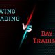 day trading vs swing trading