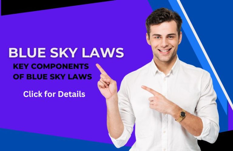 Key Components of Blue Sky Laws